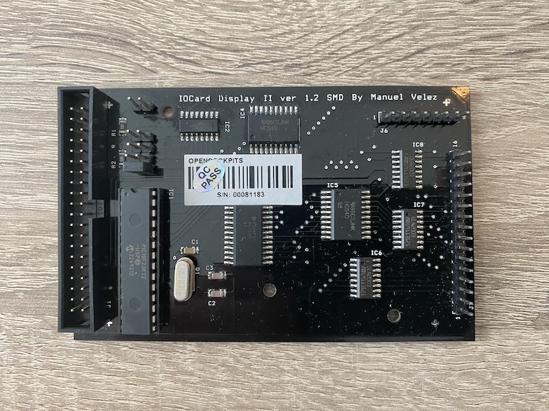 Opencockpits display card